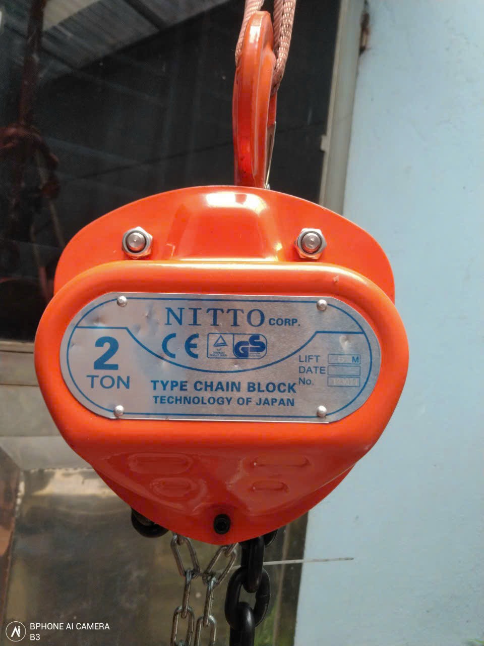 Plang xích kéo tay 2 tấn -3M- 5M-10M-20M